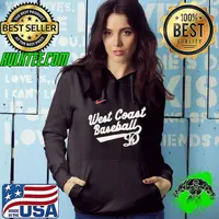 Los Angeles Dodgers West coast baseball 2025 City Connect Hoodie