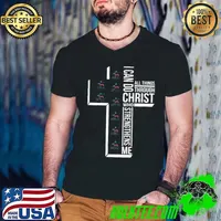 Miami Marlins I can do christ all things through who strengthens me Guys V Neck