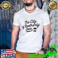 Philadelphia Phillies The City of Brotherly Love 2025 City Connect Guys V Neck