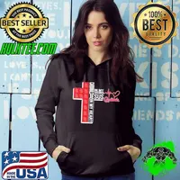 St Louis Cardinals In My Veins Jesus In My Heart Cross Hoodie