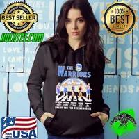 The Golden State Warriors 1946 2025 79TH Thank You For The Memories Road Abbey Signatures shirt