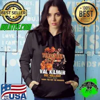 Tombstone Val Kilmer doc holliday 1959 2025 thank you for the memories signature shirt