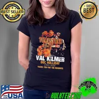 Tombstone Val Kilmer doc holliday 1959 2025 thank you for the memories signature Ladies Tee