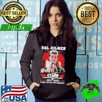 Val Kilmer Iceman 1959 2025 thank you for the memories signature Hoodie