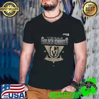 Vegas Golden Knights 2025 Stanley Cup Playoffs Crossbar Tri-Blend Shirt