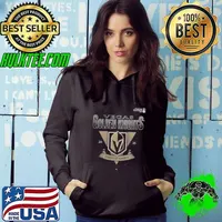 Vegas Golden Knights 2025 Stanley Cup Playoffs Crossbar Tri-Blend Hoodie