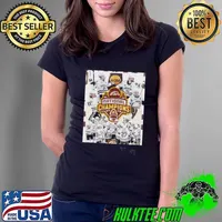 Western Michigan Broncos On Top Of The College Hockey World NCAA Mens Hockey National Champions 2025 Poster Ladies Tee