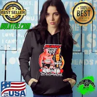 Brock lesnar and Steve Austin WWE king of the ring first round qualifying match Atlanta Georgia june 10th 2022 Hoodie