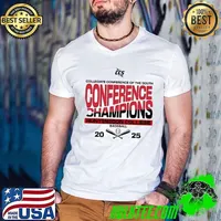 Collegiate conference of the south conference champions Huntingdon College Baseball 2025 shirt