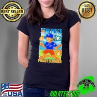 One Piece x Toronto Blue Jays Pirate Slugger Ladies Tee
