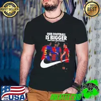 Our Football Is Bigger Than Your Expectations Nike x FC Barcelona La Liga Champions 2024 25 With 28 League Titles Won T Guys V Neck