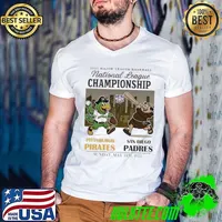 Pittsburgh Pirates vs San Diego Padres National League 2025 Major league baseball shirt