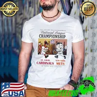 St. Louis Cardinals vs New York Mets National League 2025 Major league baseball shirt