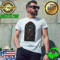 Stained glass Michael Jordan Unisex