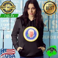 Trump Seal of the pussy as bit of the United States Hoodie