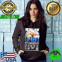 Electric Light Orchestra 55th Anniversary 1970-2025 Thank You For The Memories Signatures Hoodie