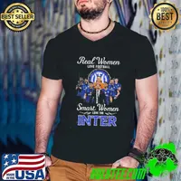 Internazionale Milan FC Real Women Love Football Smart Women love the Inter Guys V Neck