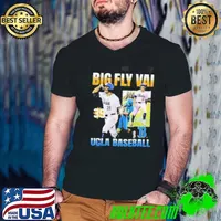 Mulivai Levu Big Fly Vai UCLA Bruins Baseball NCAA 90s Graphic Guys V Neck