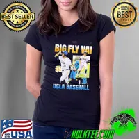 Mulivai Levu Big Fly Vai UCLA Bruins Baseball NCAA 90s Graphic Ladies Tee