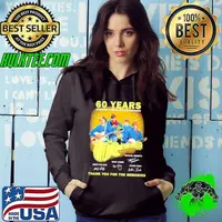 The Monkees 60 years 1965 2025 thank you for the memories signatures Hoodie