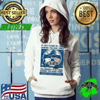 If You Stand By Them During The Bad Times You Deserve To Be There During The Good Times Lions Stay Loyal Hoodie