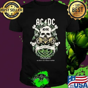 ACDC 2020 pandemic Covid-19 in case shirt