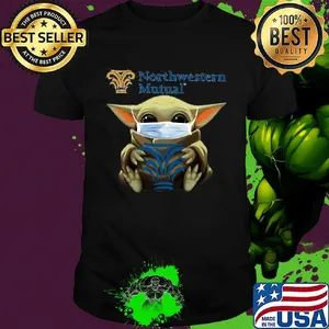 Baby yoda hug northwestern mutual covid-19 shirt