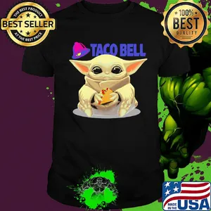 Baby Yoda hug Taco bell shirt