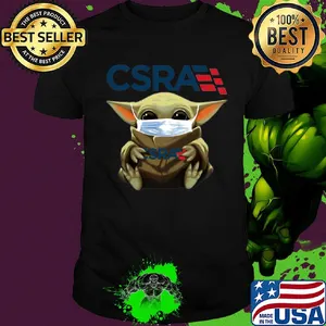 Baby Yoda mask hug CSRA shirt