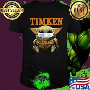 Baby Yoda mask hug Timken shirt