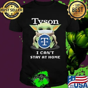 Baby Yoda mask hug Tyson I can't stay at home shirt