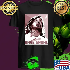 Dave grohl photograph art shirt