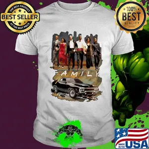 Friends TV show Fast and Furious family shirt