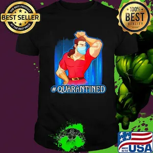 Gaston quarantined mask Disney shirt