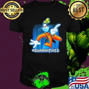 Goofy quarantined Covid-19 Disney shirt