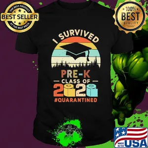 I survived Pre-K class of 2020 quarantined toilet paper shirt