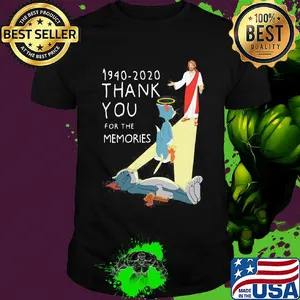 Jesus 1940-2020 thank you for the memories tom and jerry shirt