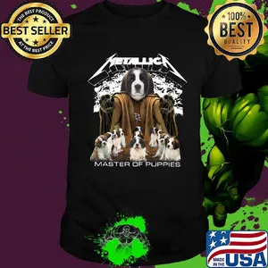 Metallic Bernard Master of puppies shirt