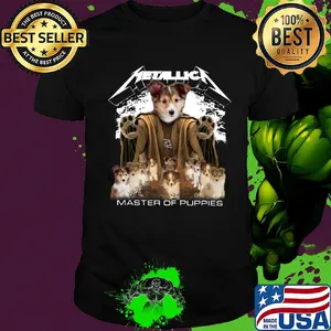 Metallic Shetland Sheepdog Master of puppies shirt