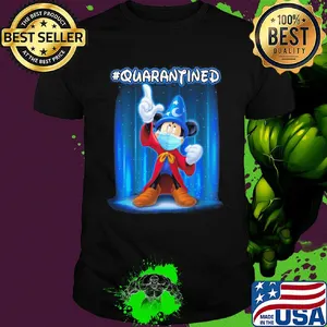 Mickey fantasia quarantined covid-19 shirt