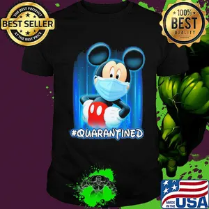 Official Mickey quarantined Covid-19 shirt