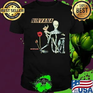 Official Nirvana incesticide flower shirt