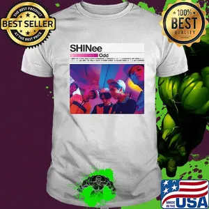 Official Shinee odd Korea band shirt