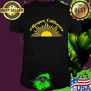 Official sunshine reopen california shirt