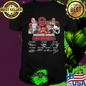 Oklahoma Sooners legends signature shirt
