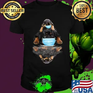 Rottweilers mask water mirror shirt