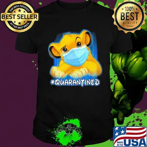 Simpa quarantined Covid-19 Disney shirt