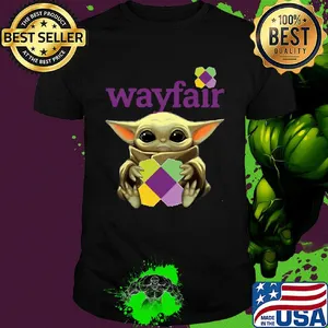 Star wars baby yoda hug Wayfair shirt
