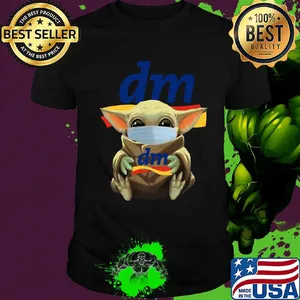 Star wars baby yoda mask hug drogerie markt covid-19 shirt