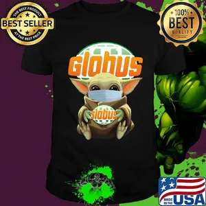 Star wars baby yoda mask hug globus covid-19 shirt